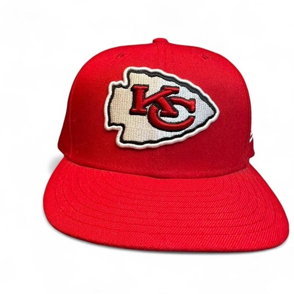 New Era Kansas City Chiefs 59Fifty fitted cap size 7 1/4 - Picture 1 of 6